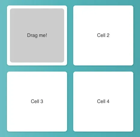 draggable grid layout