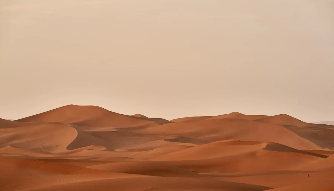 photo of sand dunes